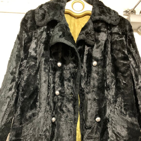 VINTAGE GLENBROOKE FAUX FUR COATS SIZE S - Picture 1 of 12